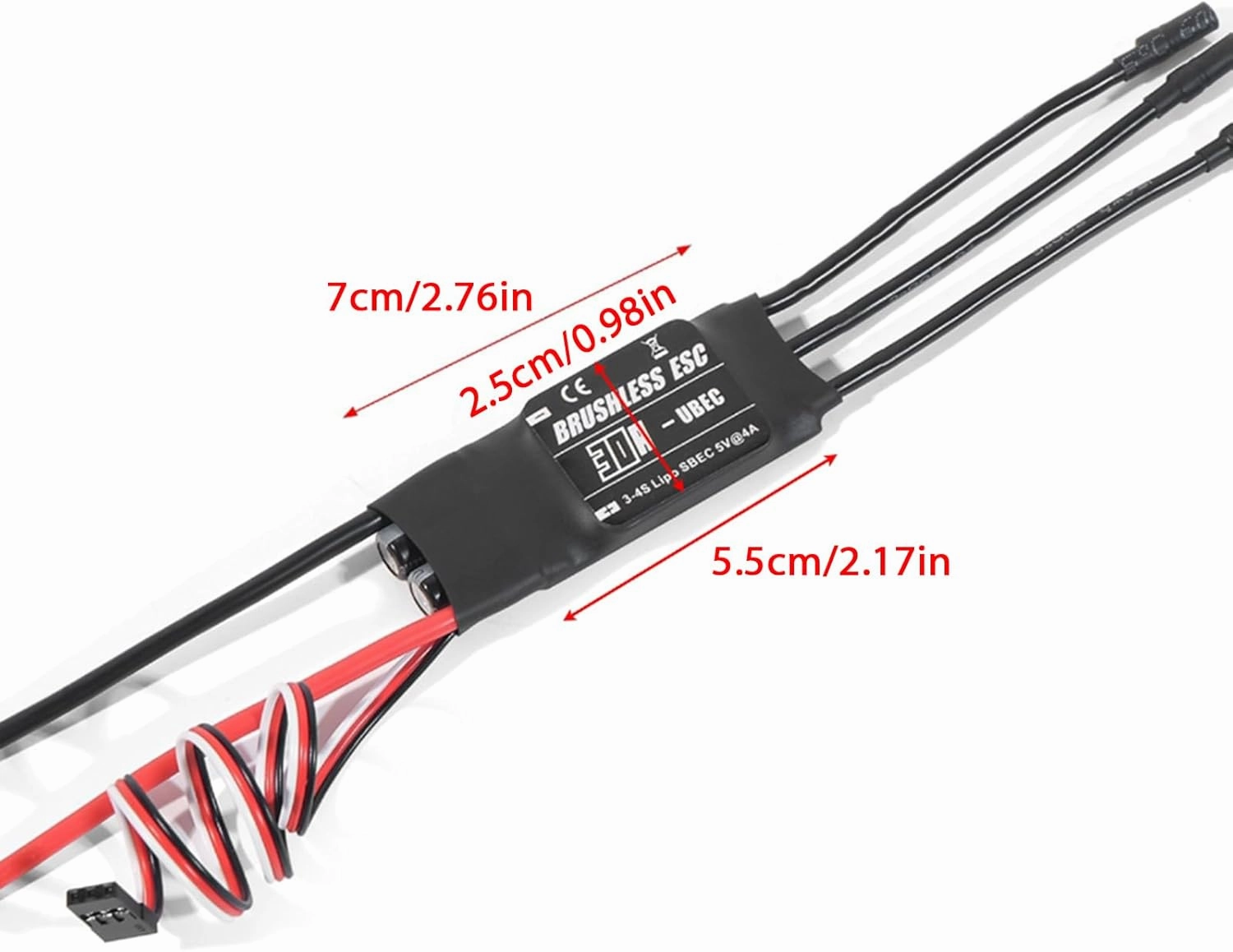 Upgrades Electronic Speed Controller Stable Brushless Offering Brushless Option For Helicopter Aircraft