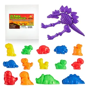 USA Toyz Dinosaur Sand Molds Beach Toys for Kids