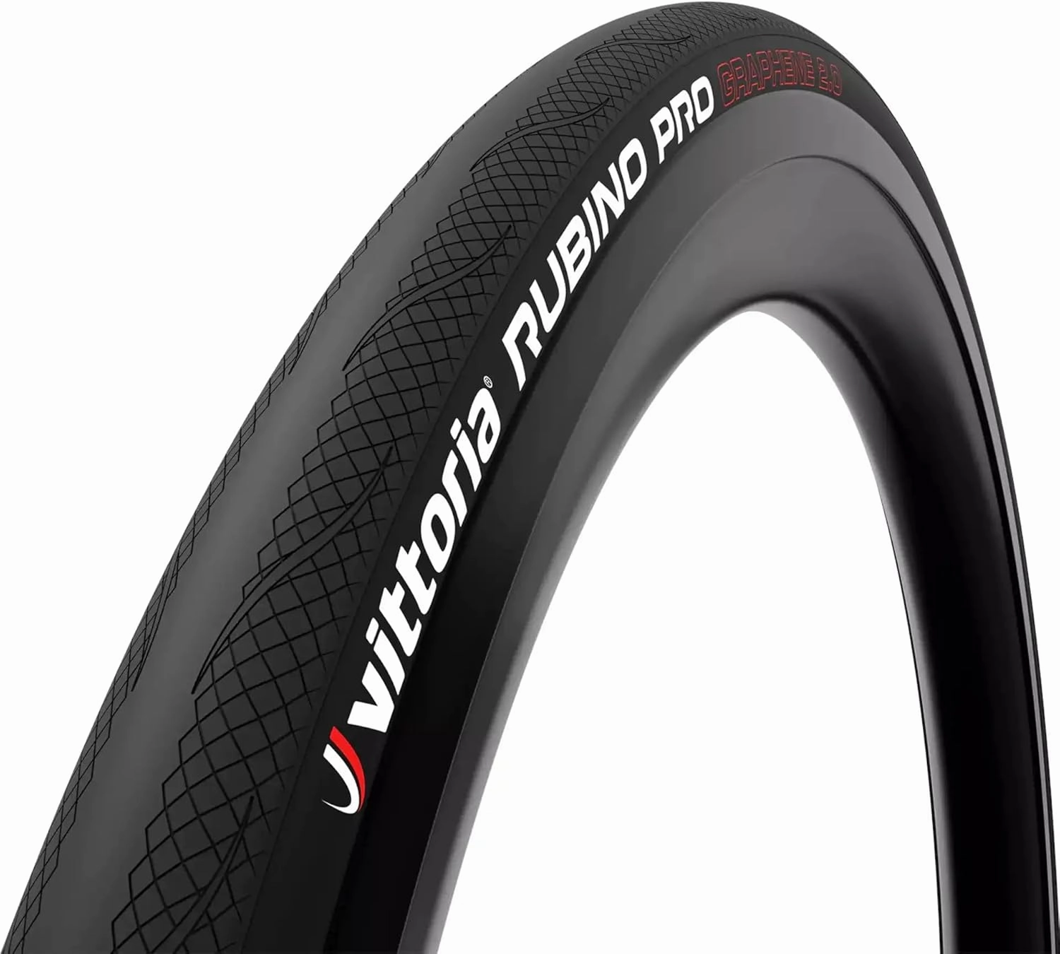 Vitoria Rubino Pro G2.0 Bicycle Tires, Tubler, Full Black, Graphene Road Cycling, Touring, Racing