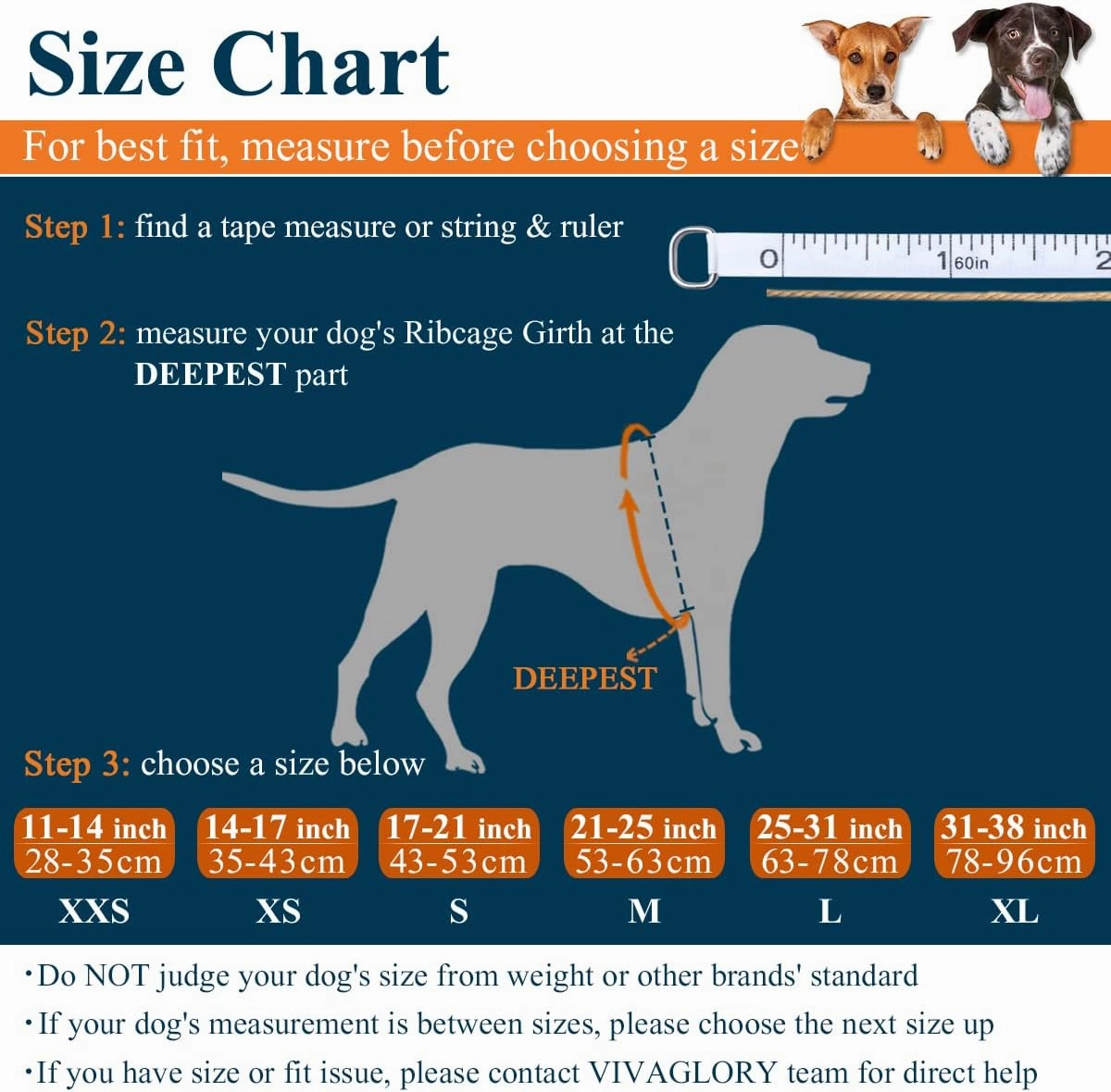 VIVAGLORY Ripstop Dog Life Jacket for Small Medium Large Dogs Boating, Dog Swimming Vest with Enhanced Buoyancy & Visibility, Bright Yellow