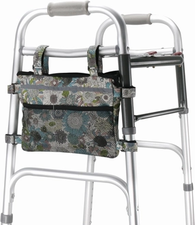 Walker Bag Suitable for Multiple Walking Aids Rollator Bag Multi-Size Multiple Colors (7.8Wx9.8L in,Color9808)
