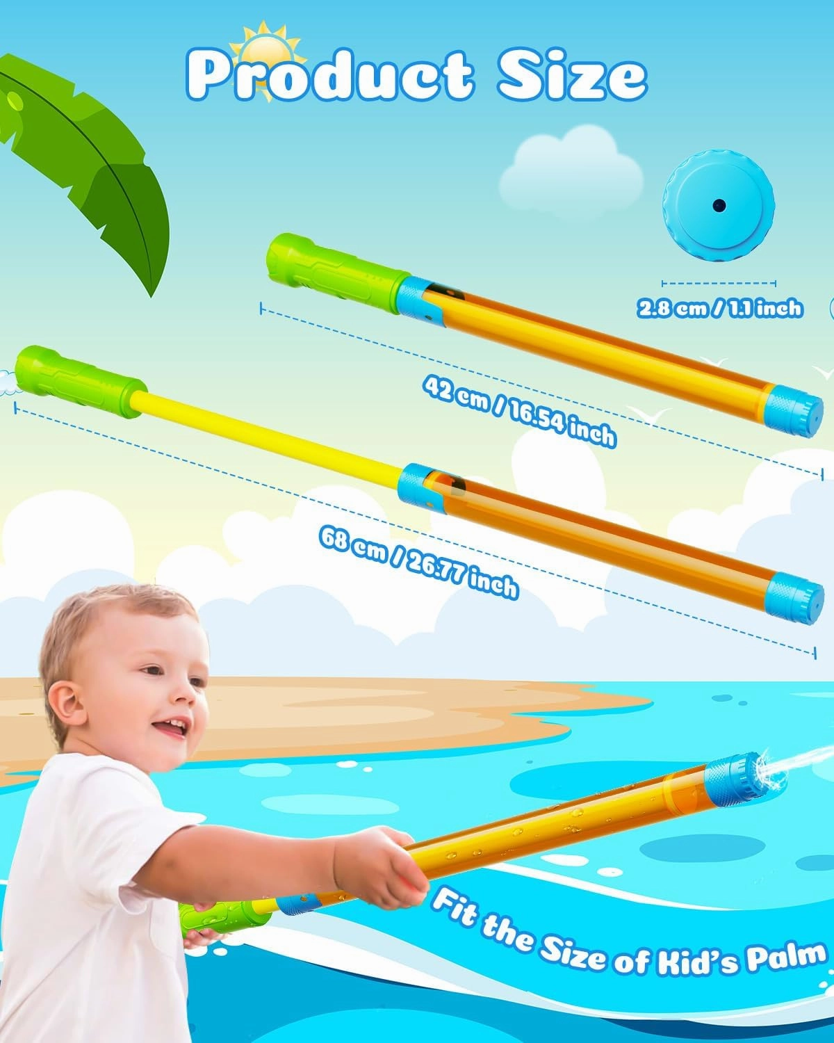 Water Gun Squirt Toys for Kids Adults: Outdoor Super Blaster Water Guns for Kids Age 3-4-5-8-12 Bulk - Fun Water Squirter Toy for Swimming Pool Beach Summer Outside Party Games（6 Pack）