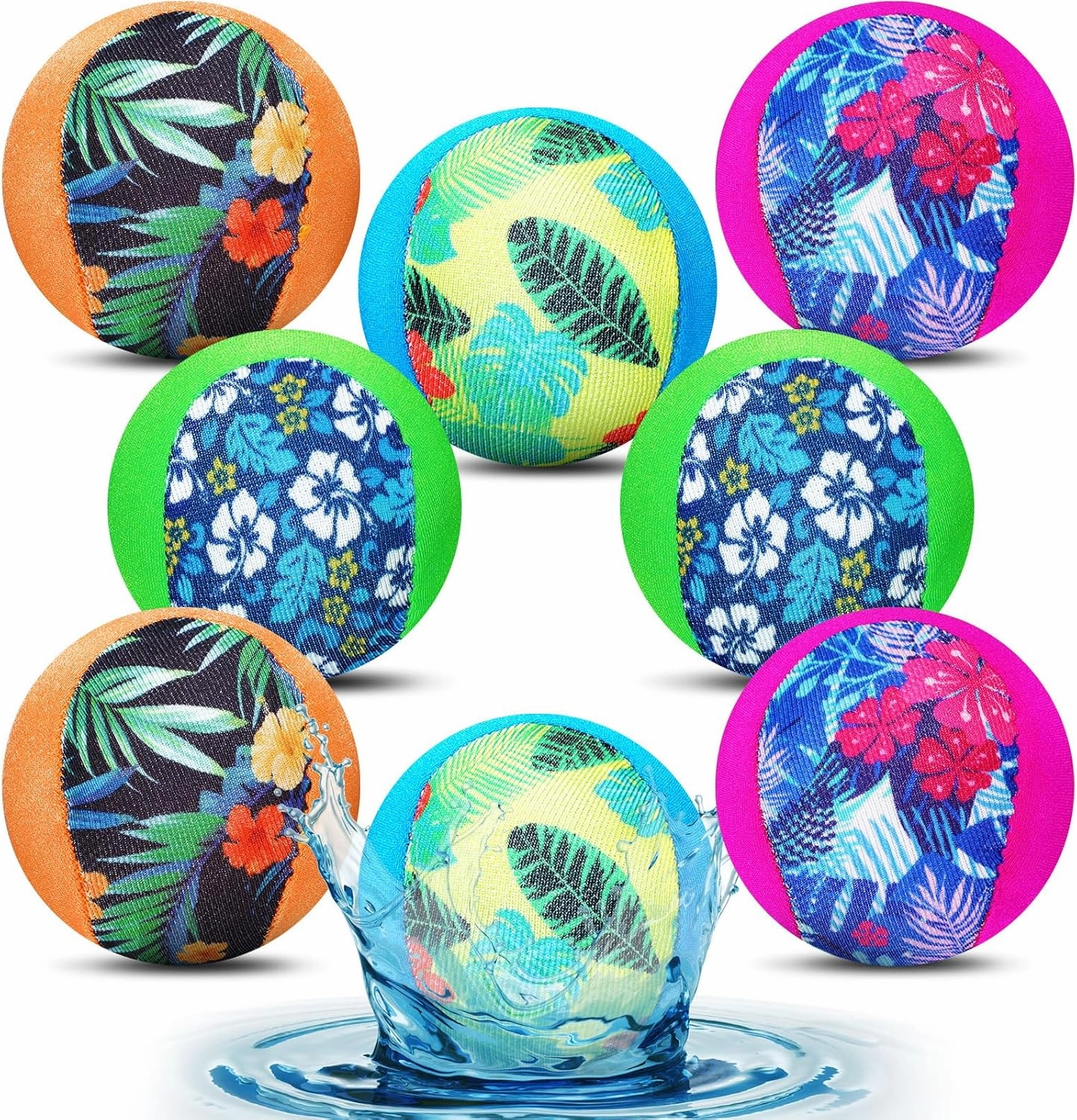 Water Skipping Ball for Children Water Grip Bouncing Ball Summer Beach Pool Toy for Adult Fun Swimming Pool Games Party Lake River Favors