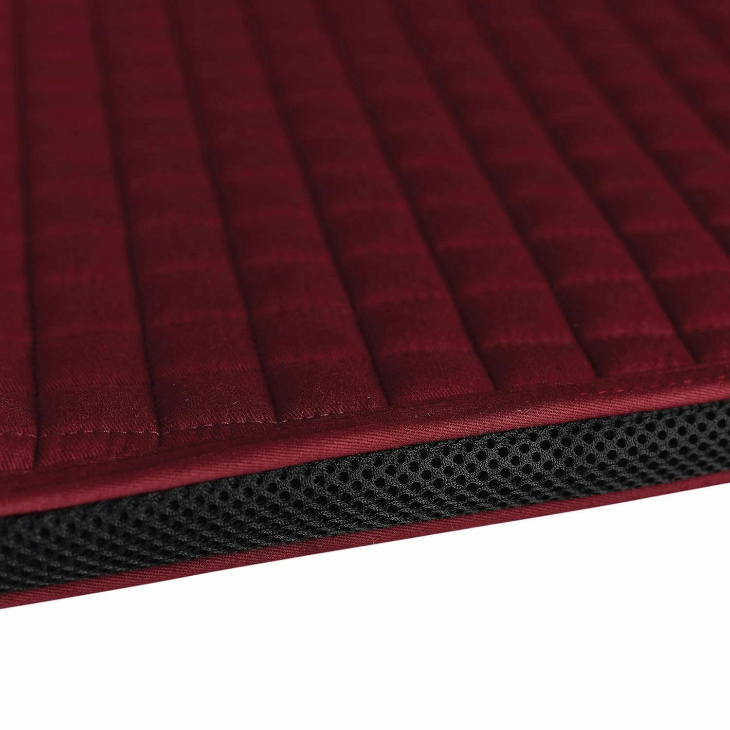 WeatherBeeta Prime Air-Tec Dressage Saddle Pad, Burgundy, Large