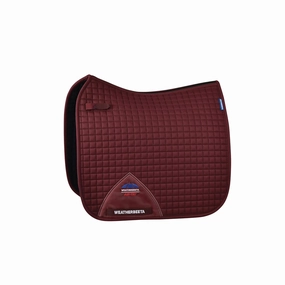 WeatherBeeta Prime Air-Tec Dressage Saddle Pad, Burgundy, Large
