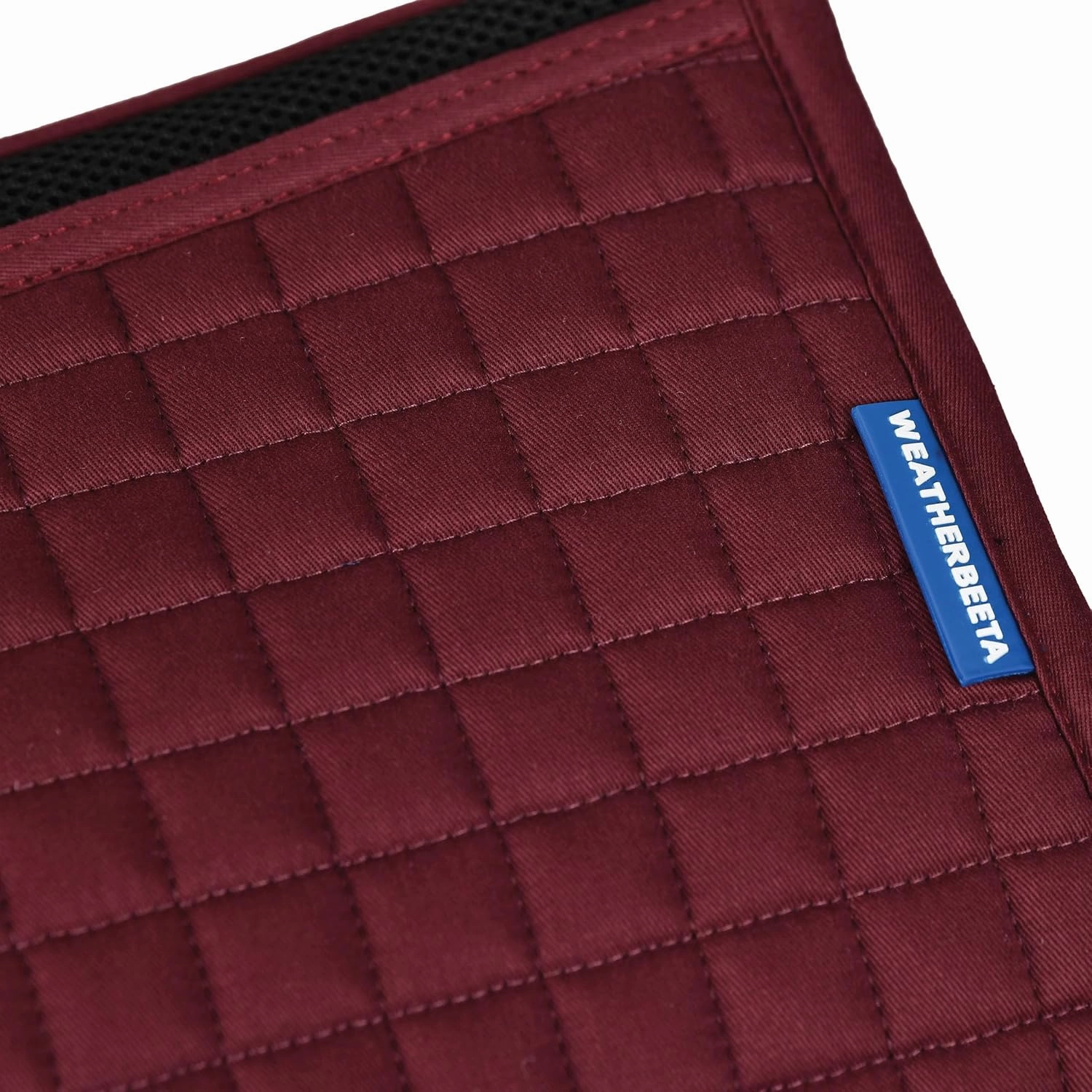 WeatherBeeta Prime Air-Tec Dressage Saddle Pad, Burgundy, Large