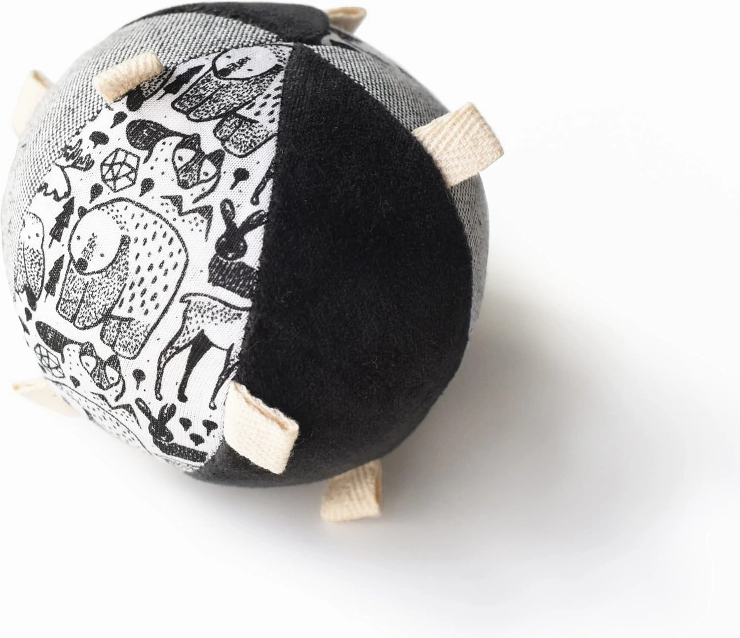 Wee Gallery Taggy Ball with Rattle