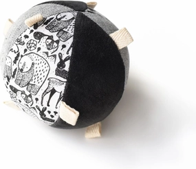 Wee Gallery Taggy Ball with Rattle