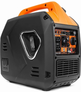 WEN 56235iX 2350-Watt Portable Inverter Generator with Fuel Shut Off and CO Sensor, Black