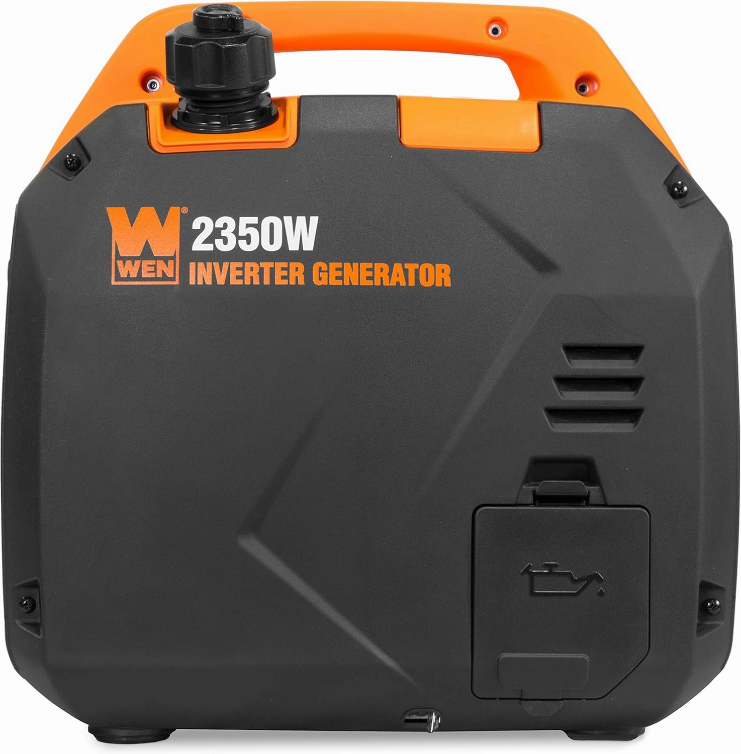 WEN 56235iX 2350-Watt Portable Inverter Generator with Fuel Shut Off and CO Sensor, Black