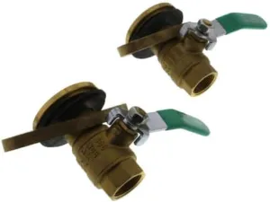 Wilo 1-1/2" Sweat Ball Valve Kit