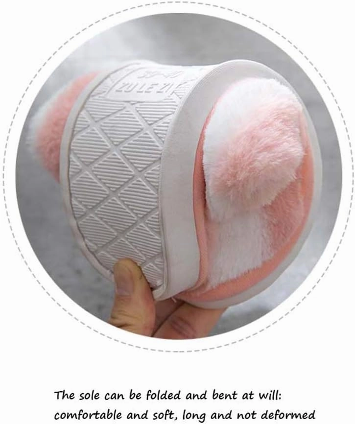 Winter Indoor Cotton Slippers, Home Non-Slip Warm Shoes - Home Men's Slippers - Non-Slip Wear