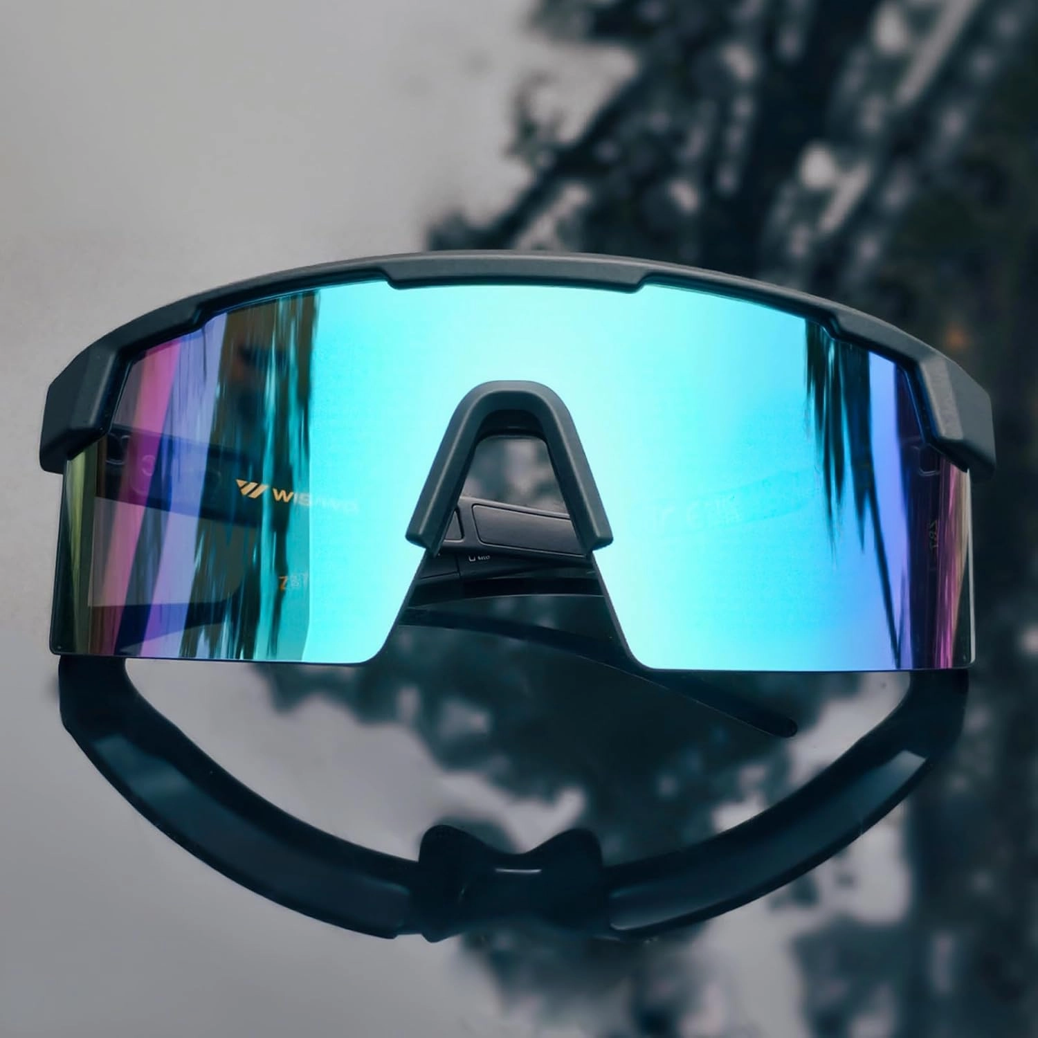 WISTON XL Z87 Sunglasses for Big Wide Heads Men Women,TR90 Ultralight UV400 Protection Sun Glasses Z8224