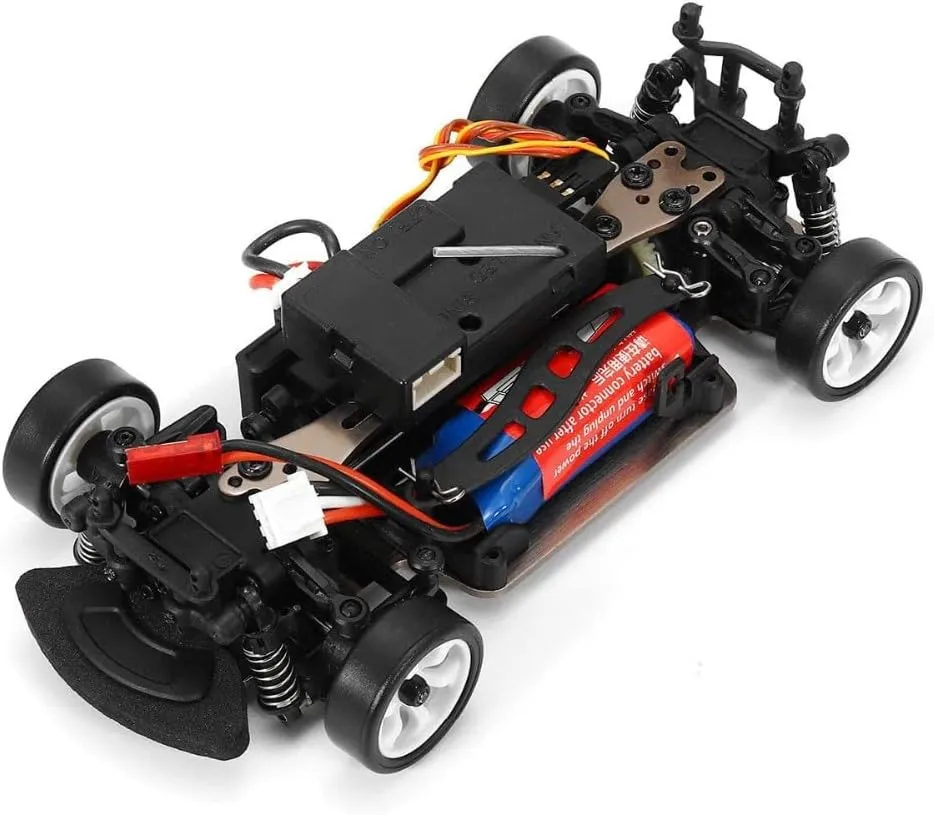 WLtoys XKS K969 1:28 2.4G 4WD RC Car Alloy Brushed Remote Control Racing Crawler RTR Drifting Toys Models Toys for Kids (K969 2B)