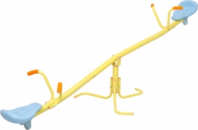 WONKAWOO Teeter Totter See Saw for Kids Outdoors, 360 Swirling Fun Seesaw for Toddlers, 2 Person Backyard Playground Equipment