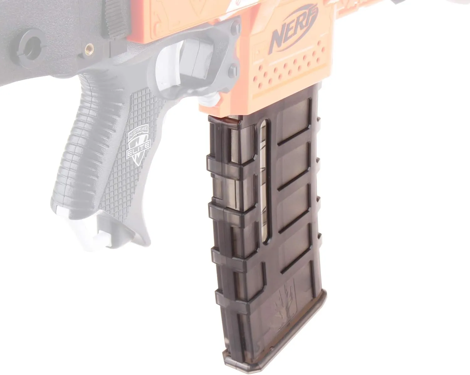 WORKER F10555 15 Darts Bullet Clips Common-use Injection Molding Magazine Clip Tactical for Nerf N-Strike Elite