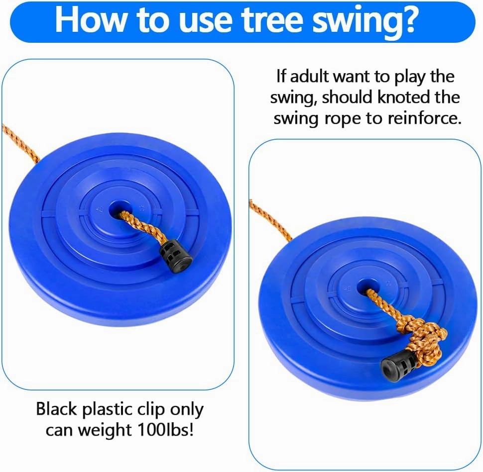 X XBEN 120FT Zip line Kit for Kids and Adults, Zip Lines for Backyard, Included Swing Seat, Spring Brake, Steel Trolley and Adjustable Safety Belt, Outdoor Play Sets Equipment
