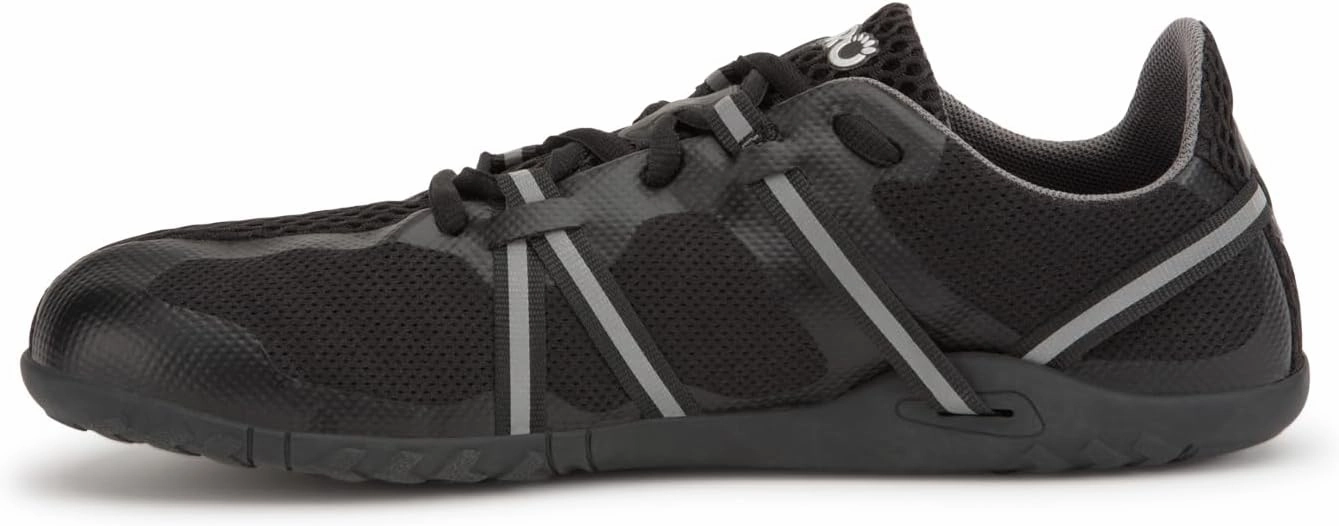 Xero Shoes Women's Speed Force II Barefoot Barefoot Running Shoes, Black, 10