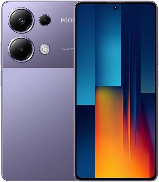 Xiaomi Poco M6 Pro 4G LTE (512GB   12GB) 64MP Triple Camera 6.67" Octa Core (for Tmobile Mint Tello Global) GSM Unlocked (Purple)