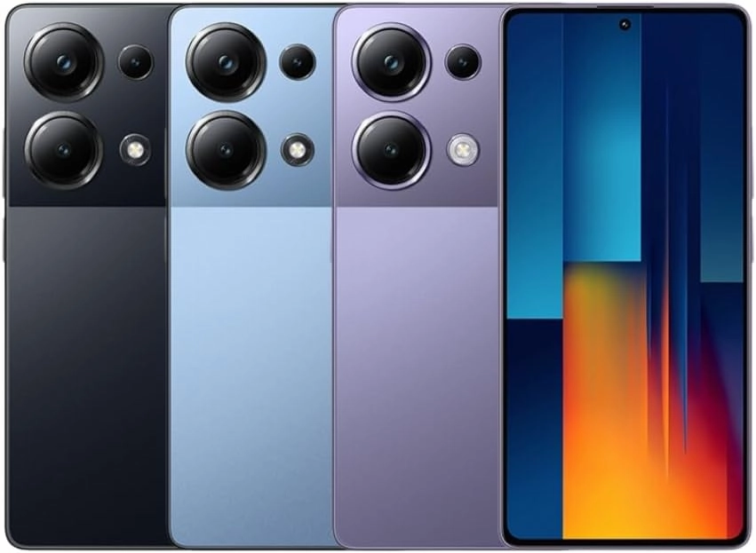 Xiaomi Poco M6 Pro 4G LTE GSM (256GB   8GB) 64MP Triple Camera 6.67" Octa Core (Tmobile Mint Tello Global) Unlocked   (Bundle Fast Car Charger) (Black Global ROM)