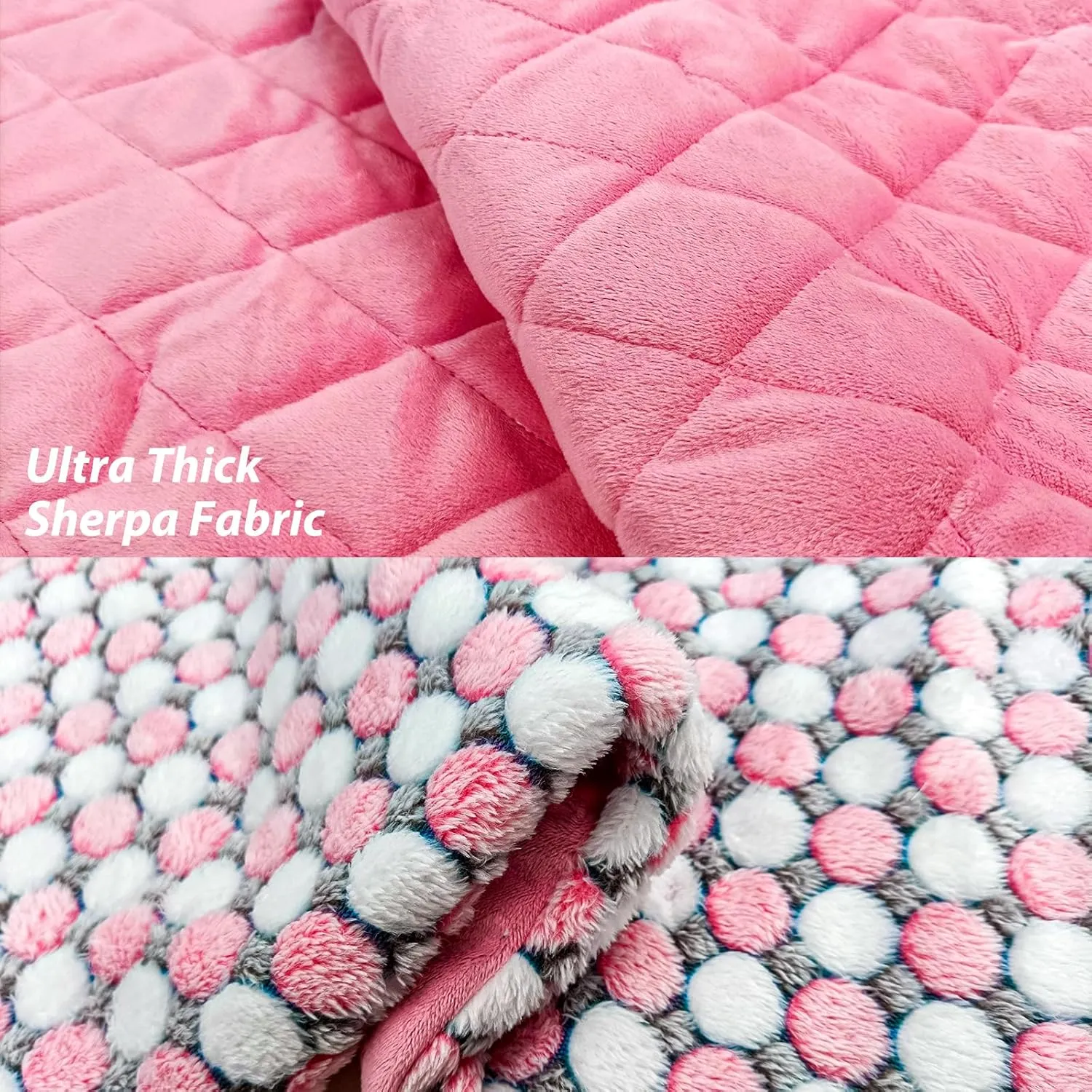 XL Full Weighted Heating Pad for Back Pain, Cramps, Relief - - 2.3lb Large Electric Heat Pad for Neck and Shoulders - Hot Heated Pad with Auto Shut Off, Stay on- (XL 12"x24" Pink) - PYQ0F