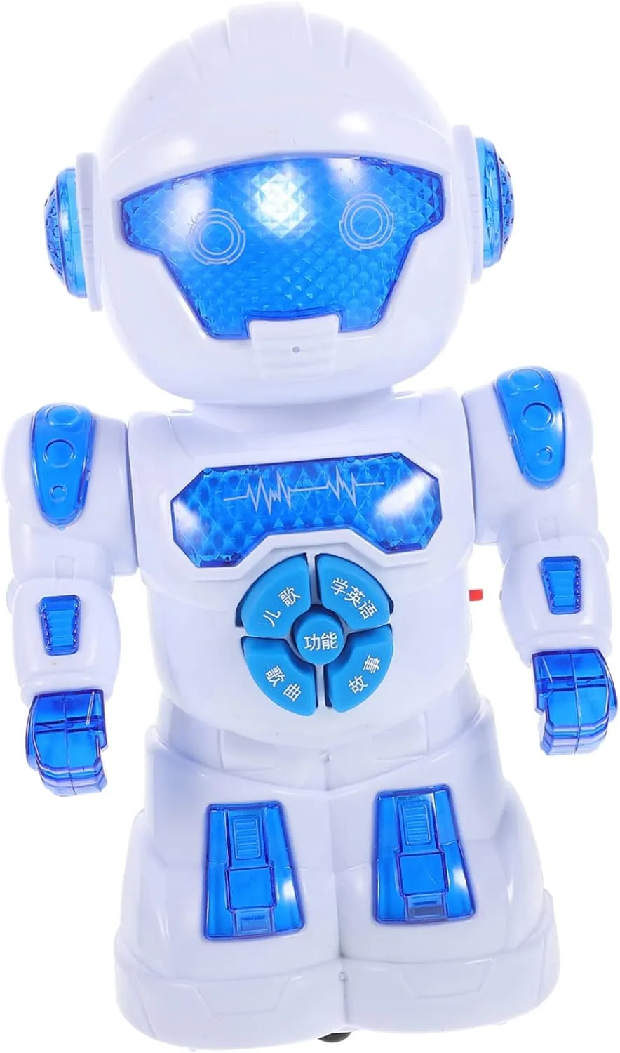 Yardwe Robotic Toy for Children Flashing Robot Toy Educational Robot for Boys Safe Fun
