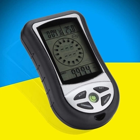 Yctze Multifunctional Digital Altimeter, Barometer, with Weather Forecast, for Outdoor Hiking and Surveying