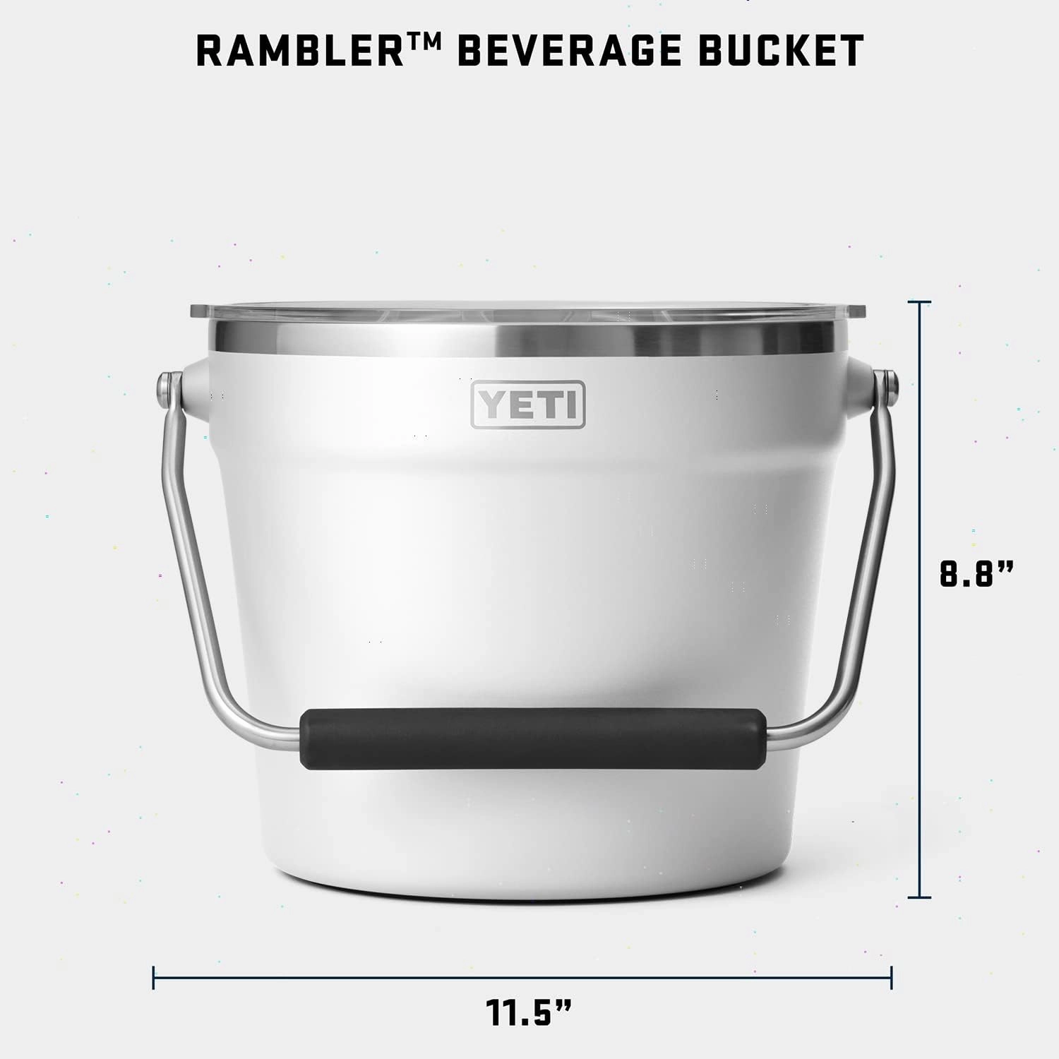 YETI Beverage/Ice Bucket, Holds 6 Longnecks or 3 Bottles of Wine