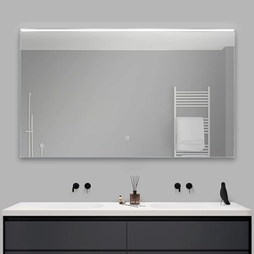 Yukon Joyce (48" x 28") LED Bathroom Mirror with Lights, Anti-Fog, Lighted Vanity Mirror, Wall Mounted Modern Vanity Mirror, LED Makeup Mirror, Shatterproof, Dual Color Tone