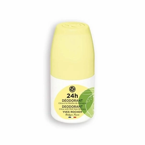 Yves Rocher 48H Antiperspirant Citrus with Mint from Brittany – Long-Lasting Freshness, No White Marks, Gentle on Skin – 50ml / 1.7flOz