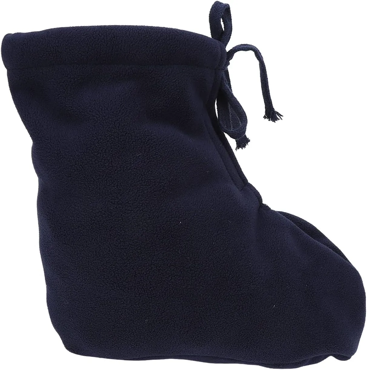 ZJchao Cast Sock Toe Cover Sock Men Women Soft Thick White Plush Foot Warmer Protector Cast Walking Boot Orthosis Splints Braces Dark Blue (XL)