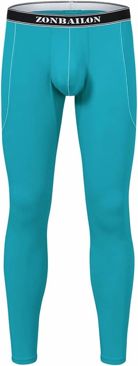 ZONBAILIN Mens Thermal Underwear Bamboo Viscose Long Johns Bottoms Base Layer Pants